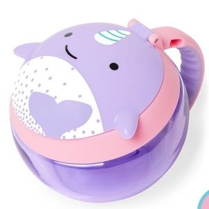 SkipHop Narwhal Snack Container
